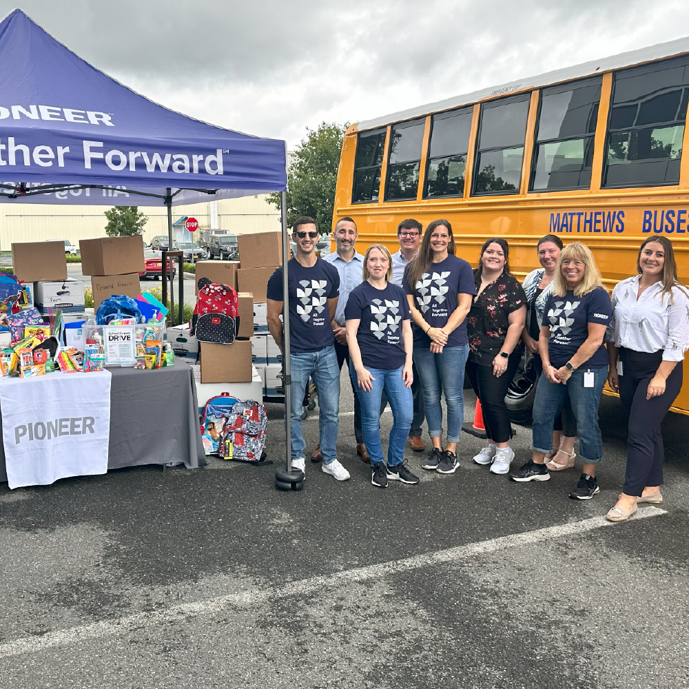 St. Catherine's Food Drive Group Photo